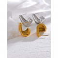 Yhpup Vintage Waterproof Fashion Gold Silver Plated Stainless Steel High Quality Earrings Jewelry Pendientes De Acero Inoxidable| |   - AliExpress